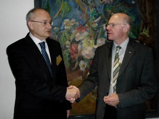 Susret predsjedatelja Zastupničkoga doma dr. Bože Ljubića i predsjednika njemačkogа Bundestaga